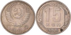 World Coins - Coin, Russia, 15 Kopeks, 1956