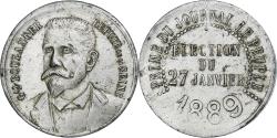 World Coins - France, Token, élection du Général Boulanger, 1889, , Tin