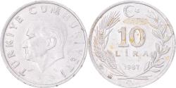 World Coins - Coin, Turkey, 10 Lira, 1987