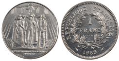 World Coins - Coin, France, Franc, 1989, , Nickel, Gadoury:477