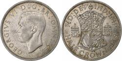 World Coins - Great Britain, George VI, 1/2 Crown, 1939, Silver, , KM:856
