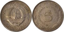 World Coins - Coin, Yugoslavia, 5 Dinara, 1980