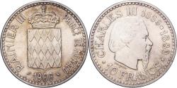 World Coins - Coin, Monaco, Rainier III, 10 Francs, 1966, Monnaie de Paris, , Silver