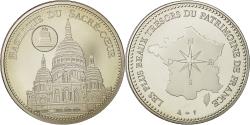 World Coins - France, Medal, Les plus beaux trésors du patrimoine de France, Basilique du