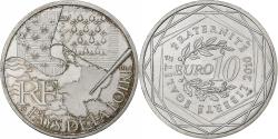World Coins - France, 10 Euro, Pays de la Loire, 2010, Paris, , Silver, KM:1665