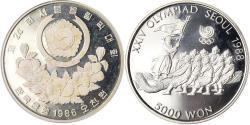 World Coins - Coin, KOREA-SOUTH, 5000 Won, 1986, BE, , Silver, KM:55