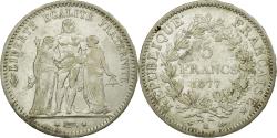 World Coins - Coin, France, Hercule, 5 Francs, 1877, Bordeaux, , Silver, KM:820.2