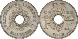World Coins - Coin, France, Essai de Guis, Petit Module, 25 Centimes, 1913, , Nickel