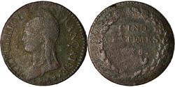 World Coins - Coin, France, Dupré, 5 Centimes, AN 5, Orléans, , Bronze, KM:640.9
