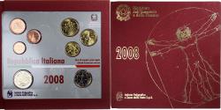World Coins - Italy, Euro-Set, 2008, , (No Composition)