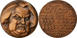 World Coins - France, Medal, Littérature, Honoré de Balzac, Arts & Culture, Revol,