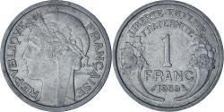 World Coins - Coin, France, Morlon, Franc, 1959, Paris, , Aluminum, KM:885a.1, Le