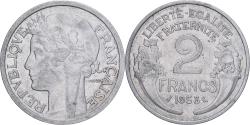 World Coins - Coin, France, Morlon, 2 Francs, 1958, Paris, , Aluminum, KM:886a.1