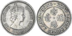 World Coins - Coin, Hong Kong, 50 Cents, 1967