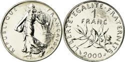 World Coins - Coin, France, Semeuse, Franc, 2000, Paris, , Nickel, KM:925.2