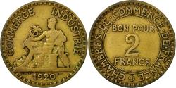 World Coins - Coin, France, Chambre de commerce, 2 Francs, 1920, Paris,