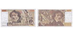 World Coins - France, 100 Francs, Delacroix, 1986, V.106, VF(20-25), Fayette:69.10, KM:154b