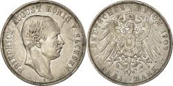 World Coins - Coin, German States, SAXONY-ALBERTINE, Friedrich August III, 3 Mark, 1909