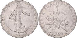 World Coins - Coin, France, Semeuse, Franc, 1960, Paris, , Nickel, KM:925.1