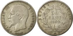 World Coins - Coin, France, Napoleon III, Napoléon III, 50 Centimes, 1862, Paris,