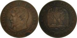 World Coins - Coin, France, Napoleon III, Napoléon III, 2 Centimes, 1854, Lyons,
