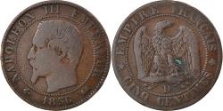 World Coins - Coin, France, Napoleon III, Napoléon III, 5 Centimes, 1856, Lyon,
