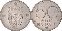 World Coins - Coin, Norway, Olav V, 50 Öre, 1983, , Copper-nickel, KM:418