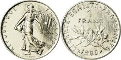 World Coins - Coin, France, Semeuse, Franc, 1985, Paris, , Nickel, KM:925.1