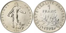 World Coins - France, Franc, Semeuse, 1978, Monnaie de Paris, série FDC, Nickel,
