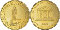 World Coins - France, Token, Tourist Token, Unesco, Bergues, Patrimoine, 2005,