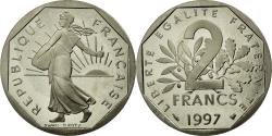 World Coins - Coin, France, Semeuse, 2 Francs, 1997, , Nickel, KM:942.2, Gadoury:547b