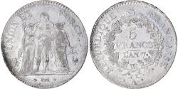 World Coins - Coin, France, Union et Force, 5 Francs, AN 7, Paris, , Silver