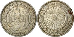 World Coins - Coin, GERMANY, WEIMAR REPUBLIC, 50 Reichspfennig, 1928, Berlin,