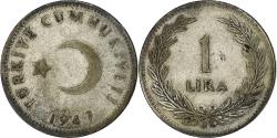 World Coins - Turkey, Lira, 1947, Silver, , KM:883