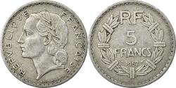 World Coins - Coin, France, Lavrillier, 5 Francs, 1952, , Aluminum, Gadoury:766a