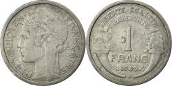 World Coins - Coin, France, Morlon, Franc, 1945, Beaumont le Roger, , Aluminum