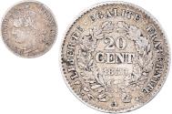World Coins - Coin, France, Cérès, 20 Centimes, 1850, Paris, , Silver, KM:758.1
