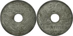 World Coins - Coin, France, État français, 20 Centimes, 1944, Paris, , Zinc