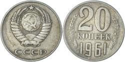 World Coins - Coin, Russia, 20 Kopeks, 1961