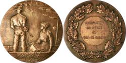 World Coins - France, Medal, Fédération de Pêche du Pas-de-Calais, 1976, Baudichon