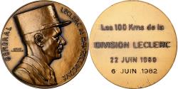 World Coins - France, Medal, Les 100 KMS de la Division Leclerc, 1982, Bronze, Vernon,