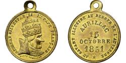 World Coins - France, Medal, Sylvestre II, Aurillac, 1851, Brass,