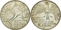 World Coins - Coin, GERMANY - FEDERAL REPUBLIC, 10 Mark, 1972, Stuttgart, , Silver