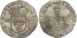 World Coins - France, Louis XIV, 1/4 Ecu, 1644, Rennes, Silver, , Gadoury:136a