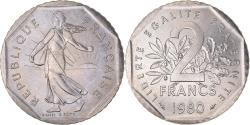 World Coins - Coin, France, Semeuse, 2 Francs, 1980, Paris, , Nickel, KM:942.1