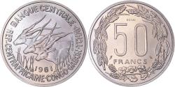 World Coins - Coin, EQUATORIAL AFRICAN STATES, 50 Francs, 1961, Paris, ESSAI,
