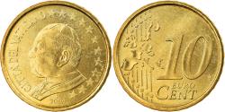 World Coins - VATICAN CITY, Jean-Paul II, 10 Euro Cent, 2004, Rome, , Brass, KM:344