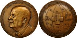 World Coins - France, Medal, André François Poncet, Croix Rouge Française, 1967, Coeffin