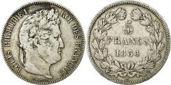 World Coins - Coin, France, Louis-Philippe, 5 Francs, 1834, Perpignan, , Silver