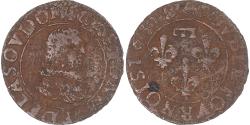 World Coins - Coin, Principality of Dombes, Gaston d'Orléans, Double Tournois, 1635